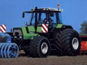 Ložiska přední nápravy traktoru